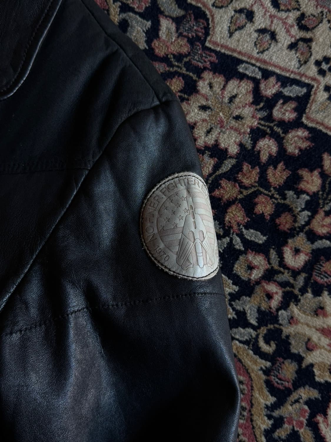 조르지오 브라토 A-2 플라이트 레더 자켓 100 상품이미지4