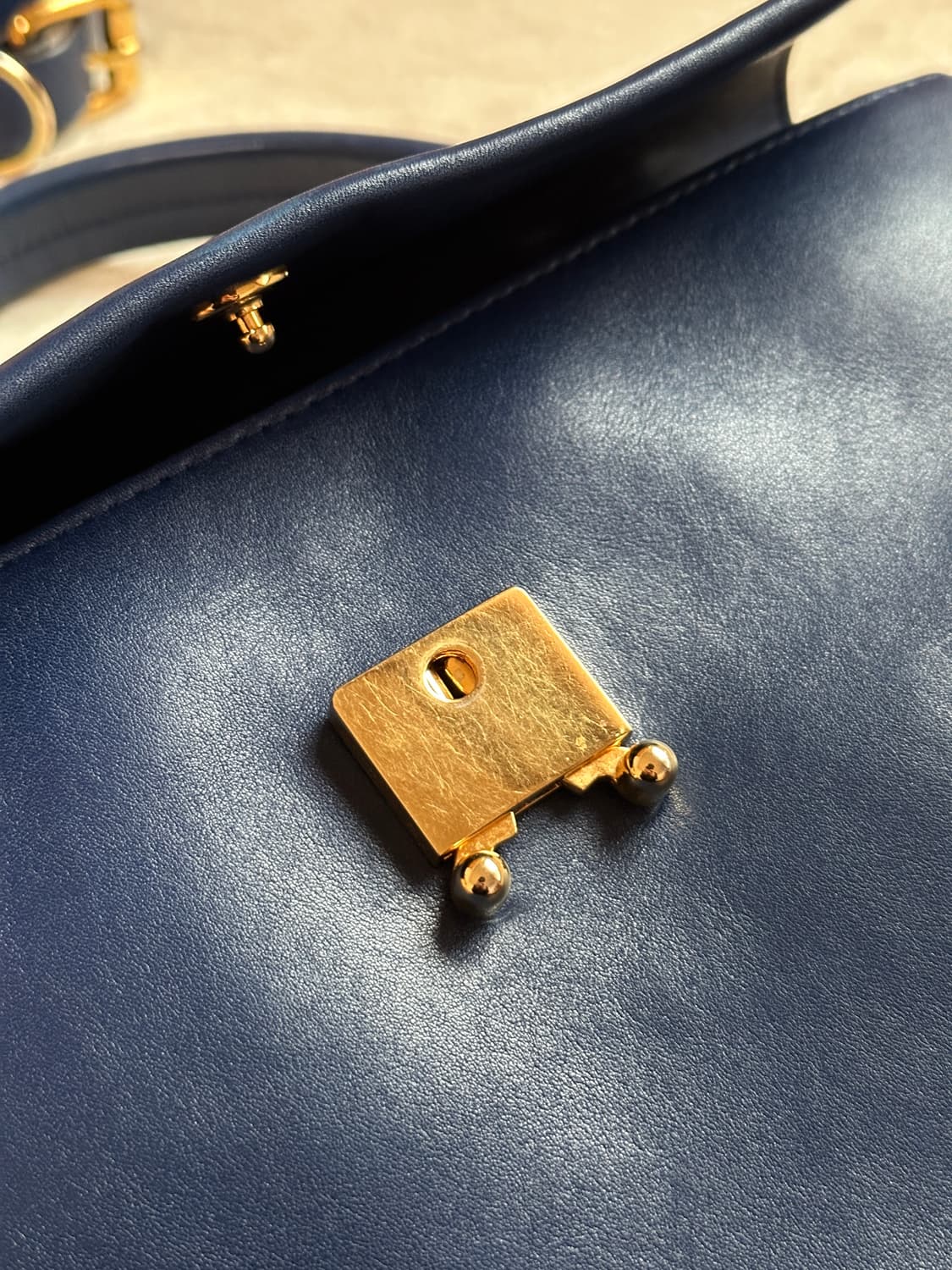 Marni 마르니 투웨이 사첼백 딥블루 상품이미지6