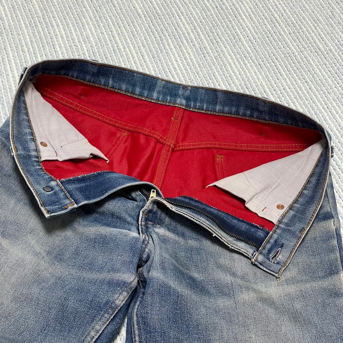 Levis 리바이스 오렌지탭 플리스라이닝 데님 팬츠 상품이미지5