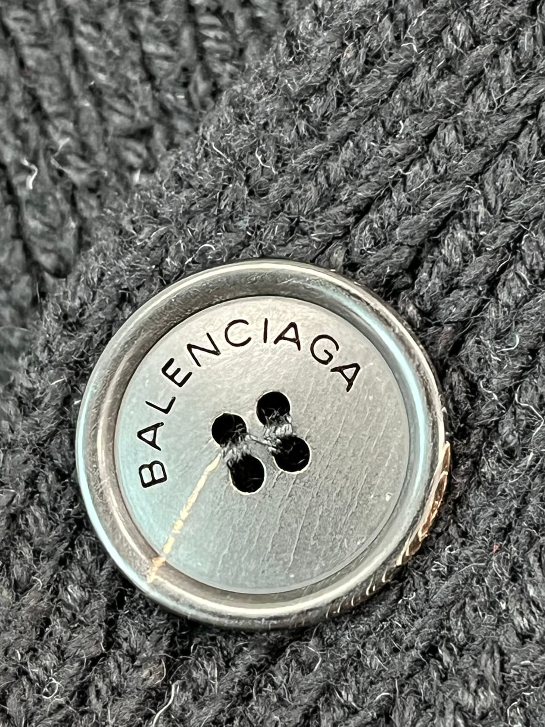 여) 발렌시아가 레터링 롱가디건  상품이미지6