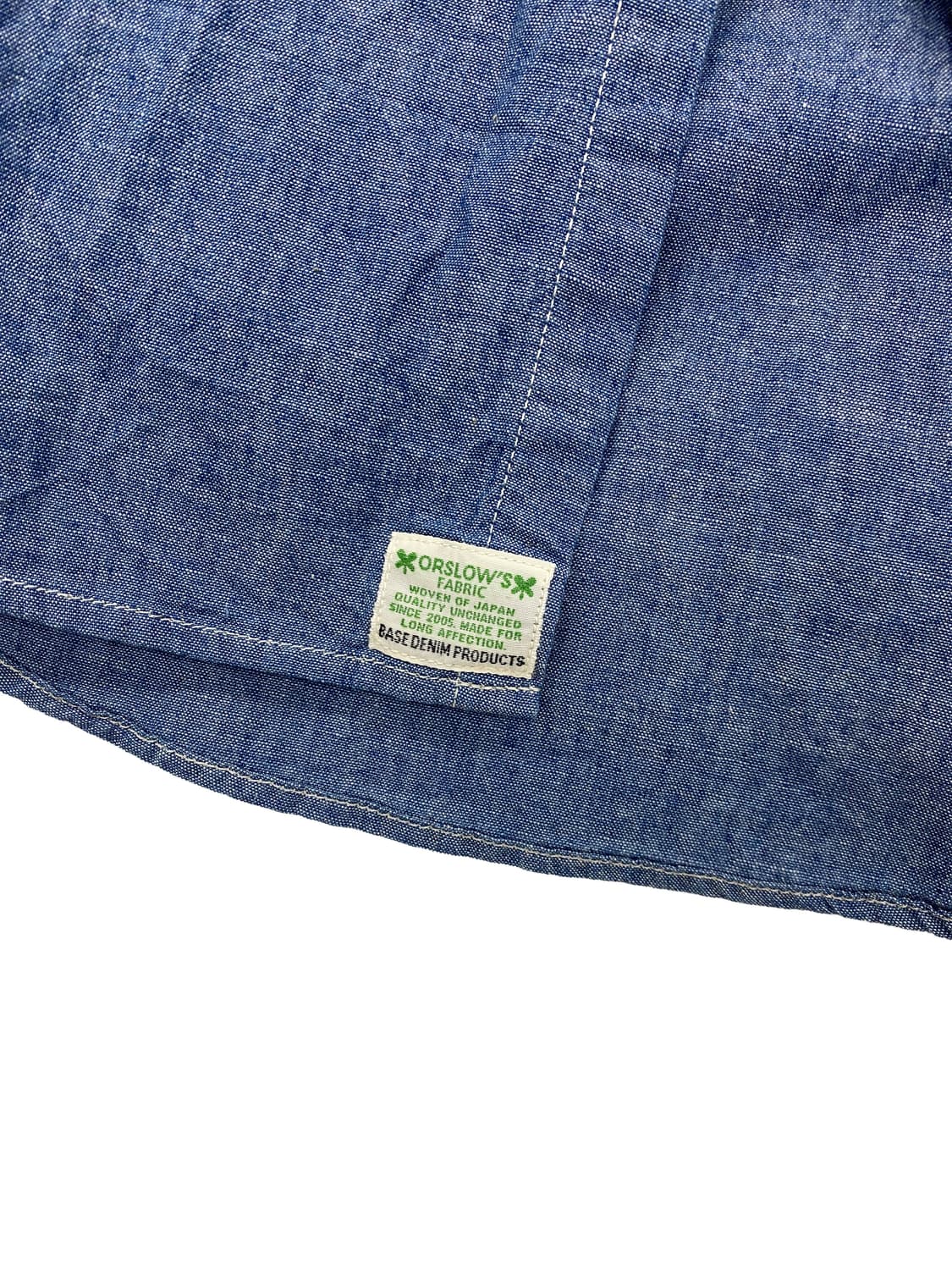 오어슬로우 샴브레이 워크 셔츠 상품이미지5