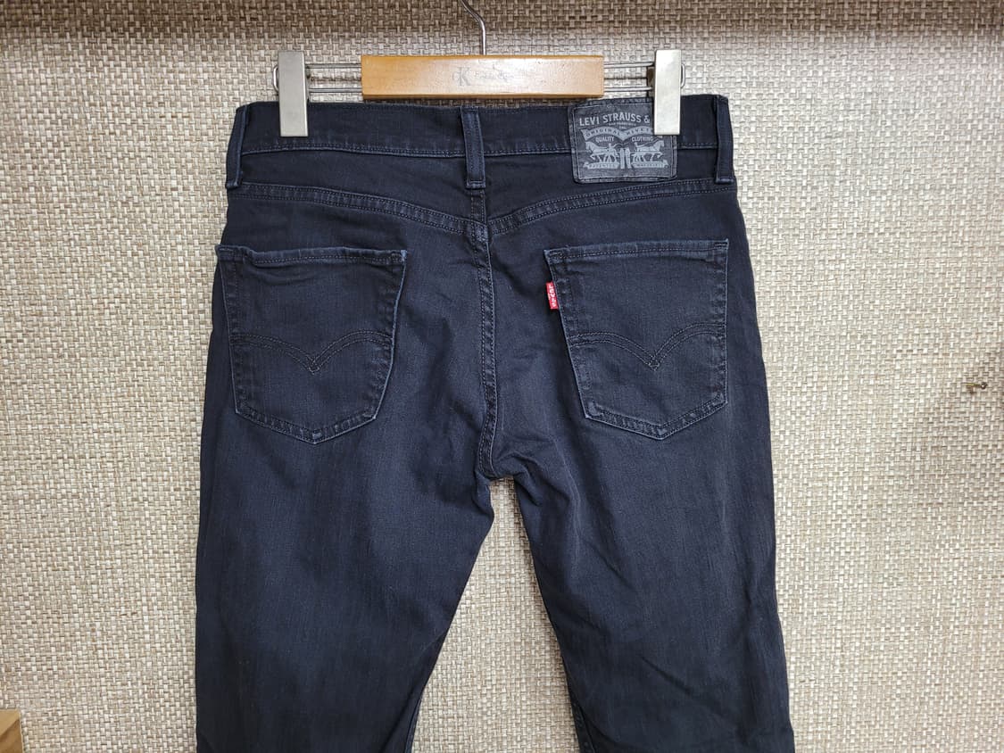 29~30인치 리바이스 511 청바지 흑청 상품이미지3