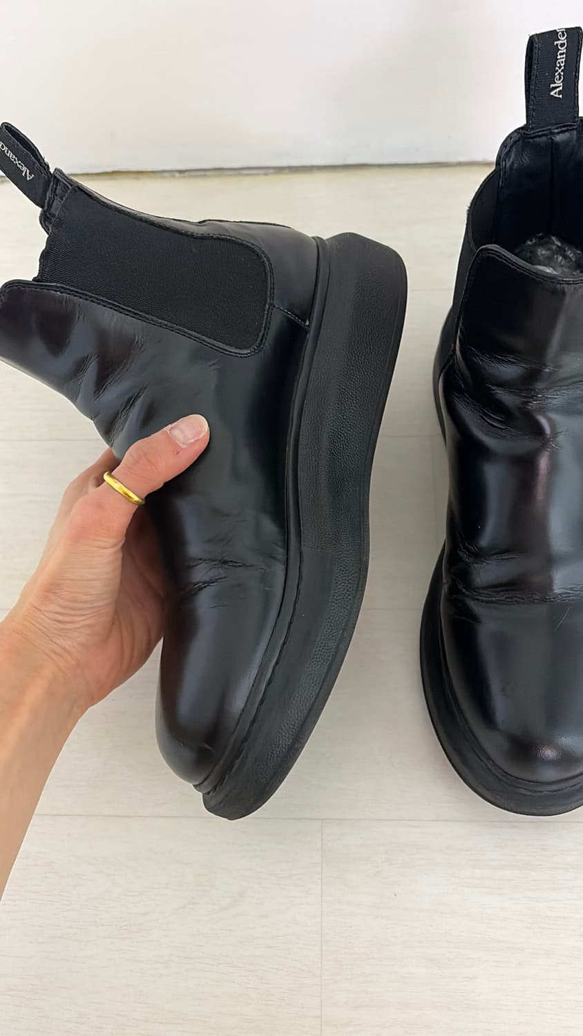 알렉산더맥퀸 첼시부츠38(245-250) 정품  상품이미지2
