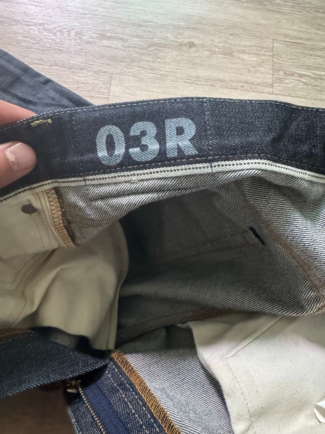Visvim 소셜스컬프쳐 03R 셀비지 데님 상품이미지3