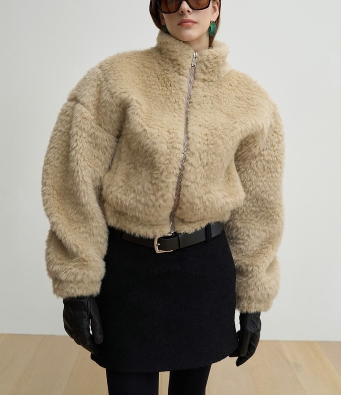 블로썸에이치컴퍼니 퍼 자켓 팝니다 상품이미지2