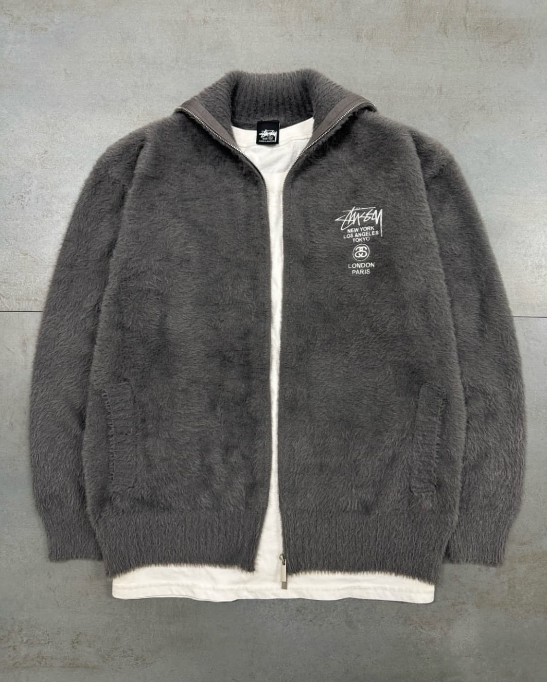 스투스 앙고라 풀집업 상품이미지1