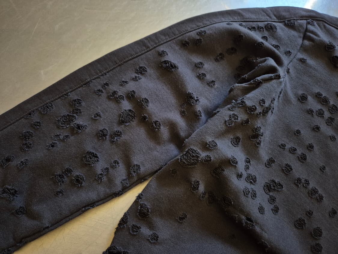 디젤 디스트레스드 스웻 셔츠 상품이미지3