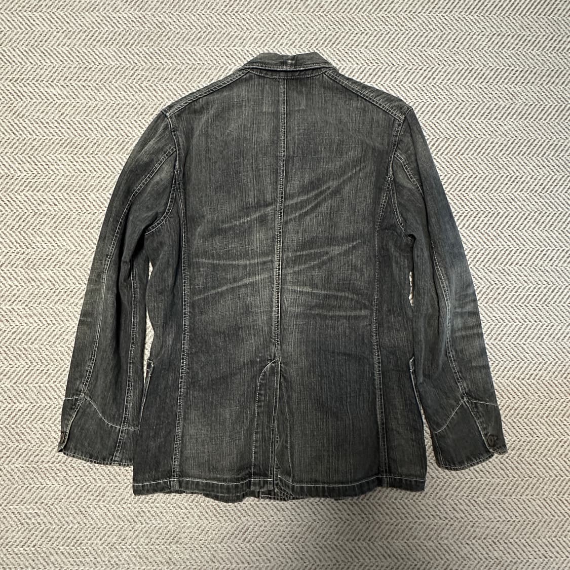 LEVI'S black denim jacket 상품이미지2