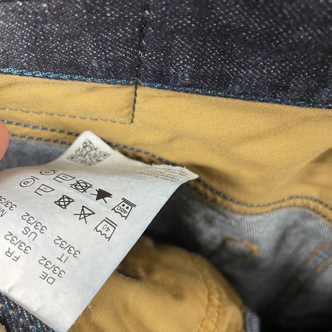 휴고보스 데님 팬츠 33/32 상품이미지8