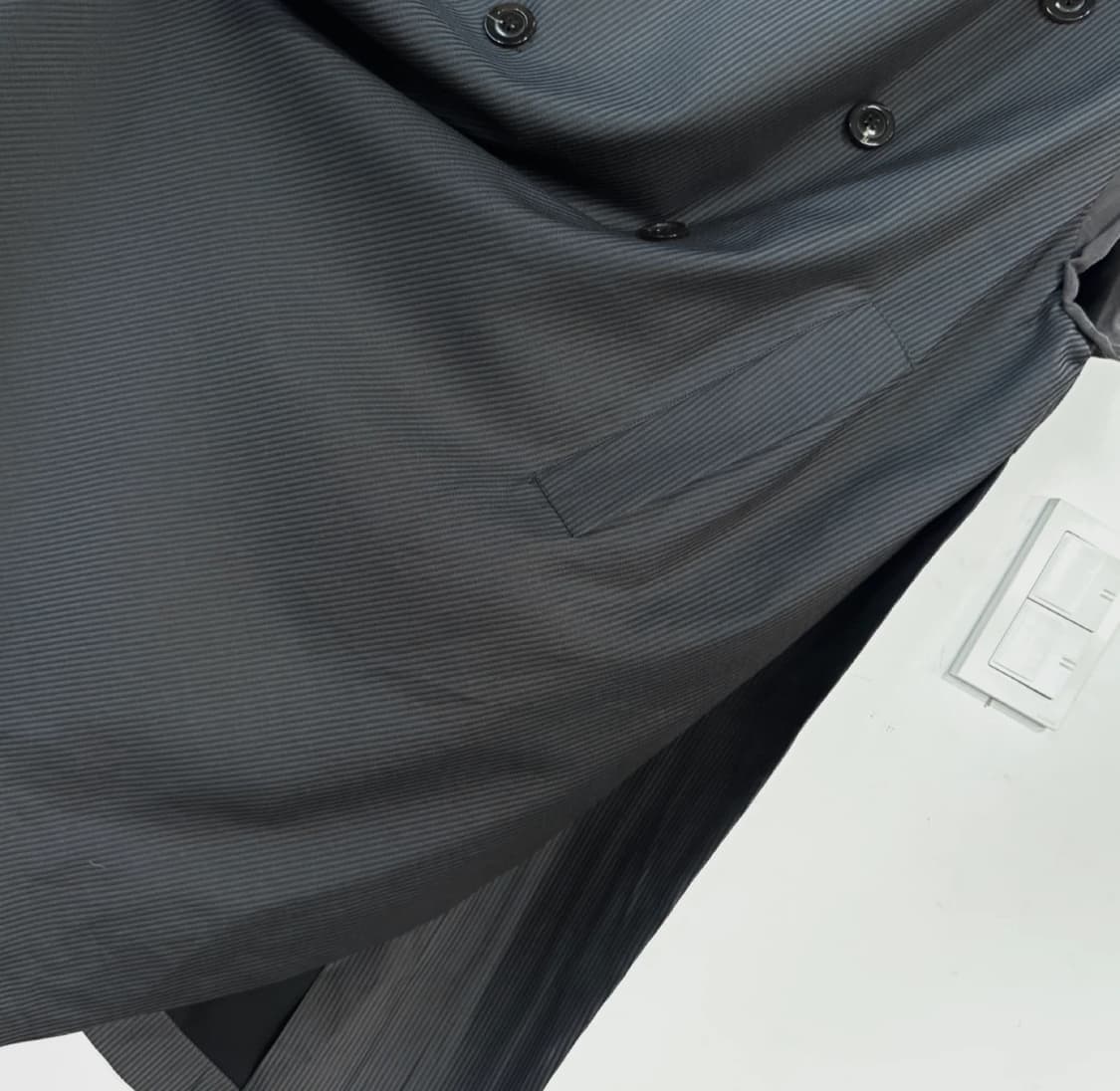 릭오웬스 슬리브리스 롱 코트 상품이미지5