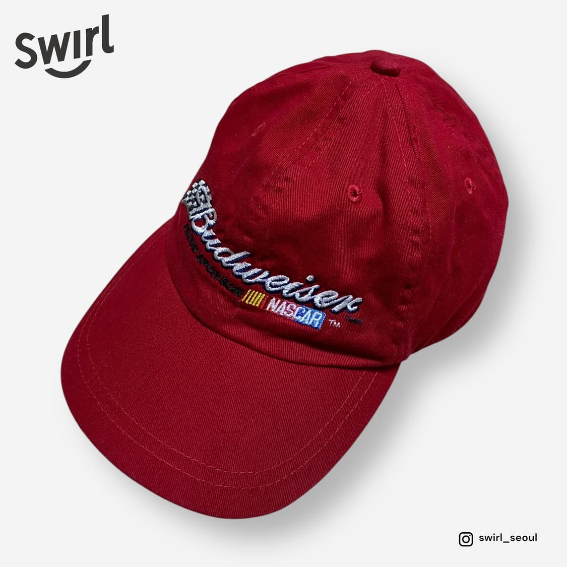 🌊Budweiser Nascar ball cap 상품이미지1