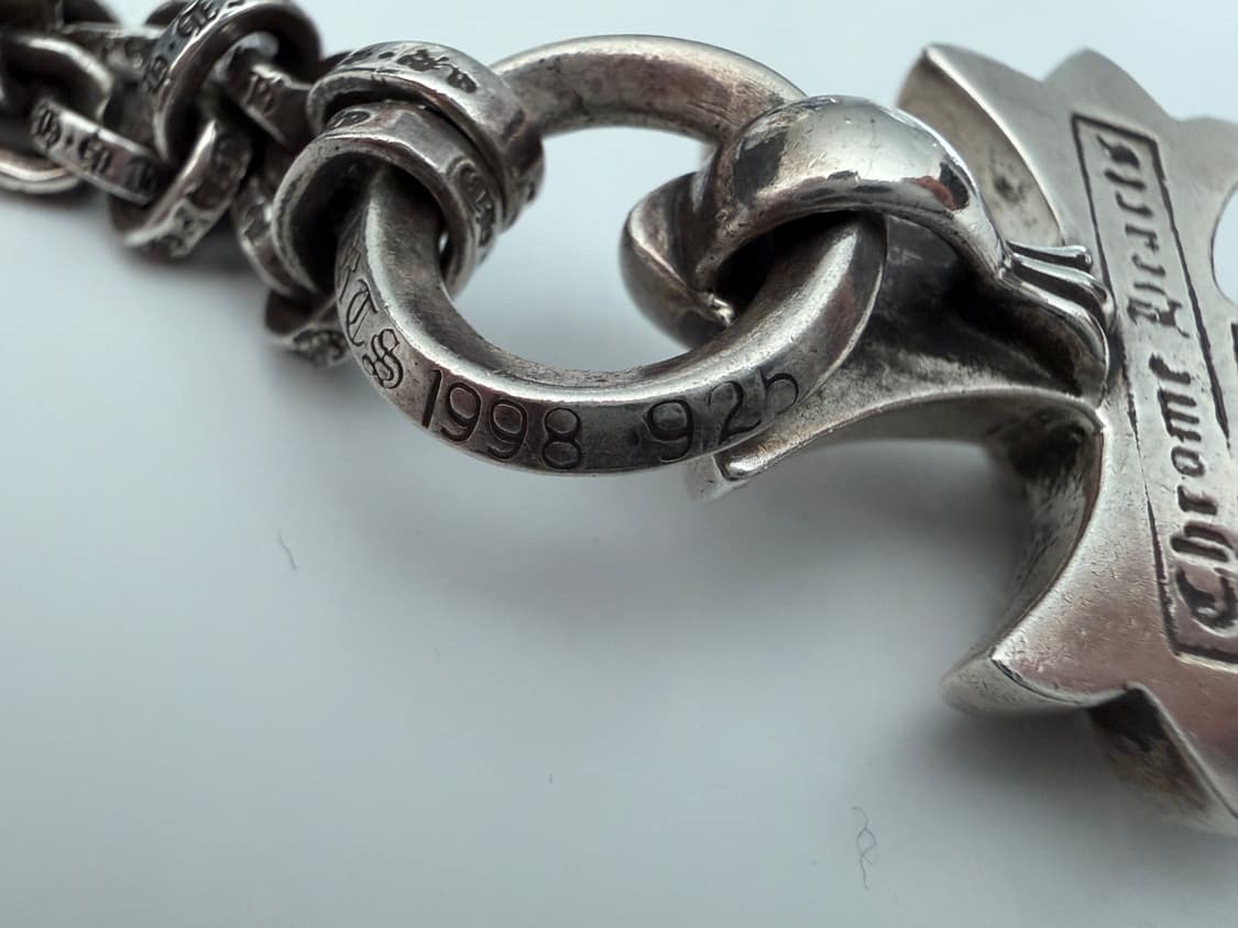 크롬하츠 타이니 크로스 페이퍼 체인 일체형 30인치 상품이미지7