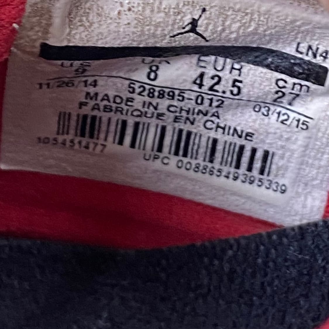나이키 조던 11 레트로 로우 브레드 (270mm) 상품이미지7