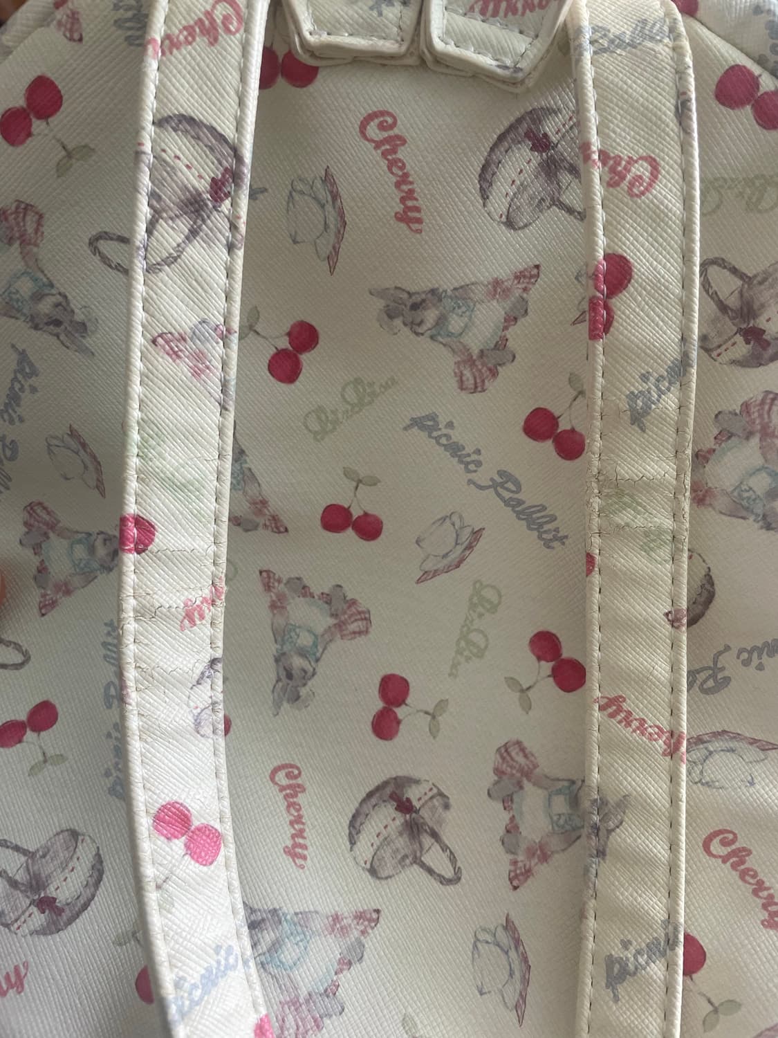 모리걸 빈티지 리즈리사 lizlisa 토끼 백팩 🤍🍒🐰 상품이미지7