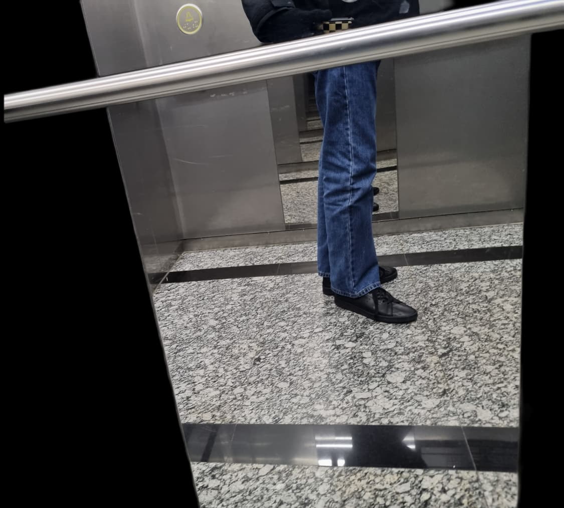 리바이스 517 4891 중청 부츠컷 플레어진 33 30 상품이미지10