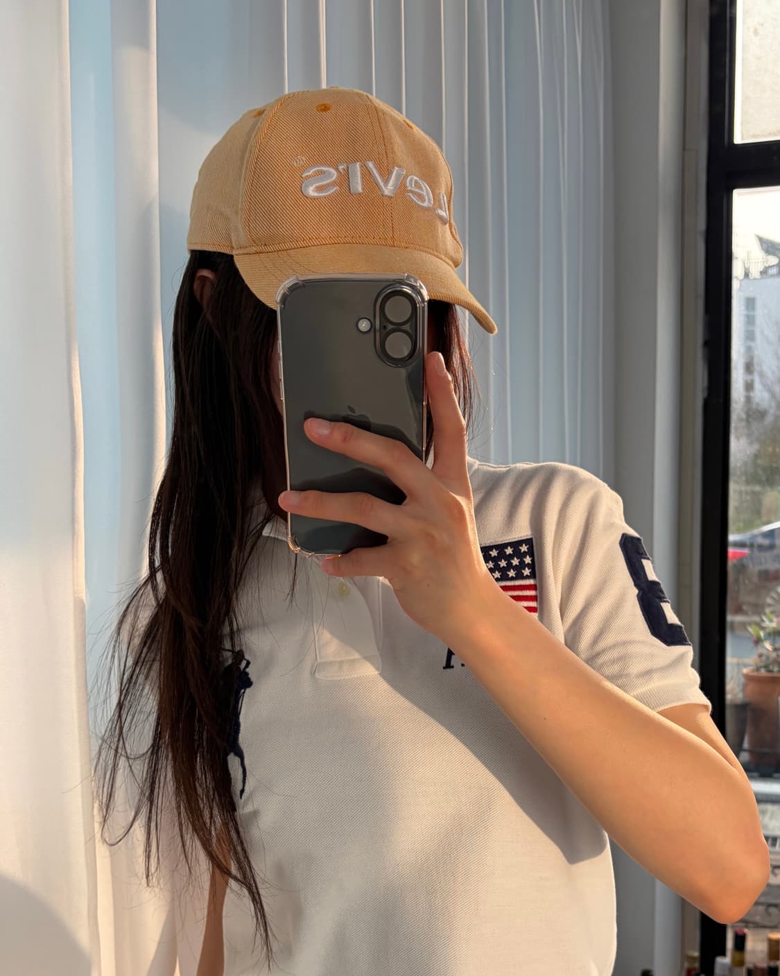 리바이스 Levi's 스펠아웃 볼캡 모자 상품이미지1