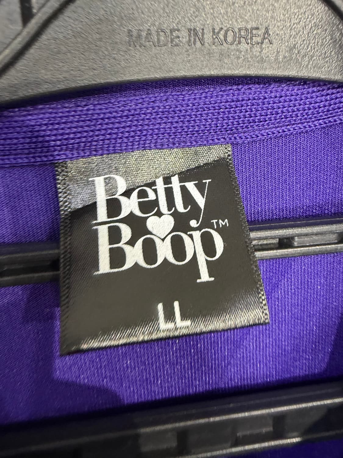 Jpn 베티붑 프린팅 오버핏 반팔 져지 XL 상품이미지10