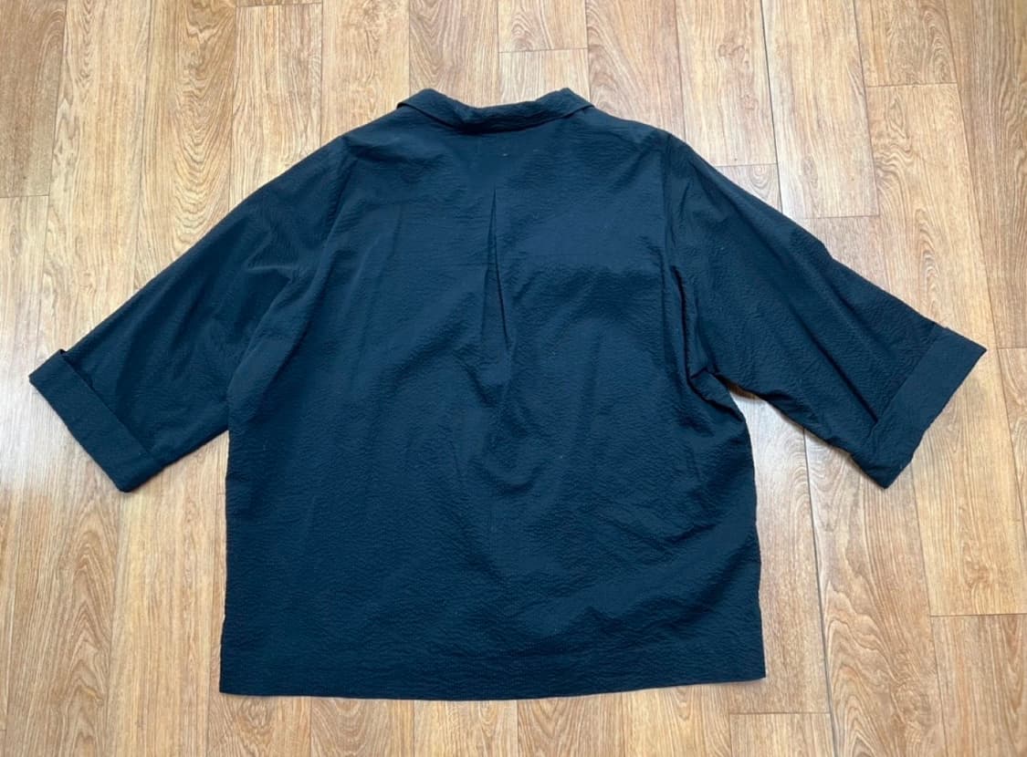 오어ORE 블랙 반팔 자켓 상품이미지3