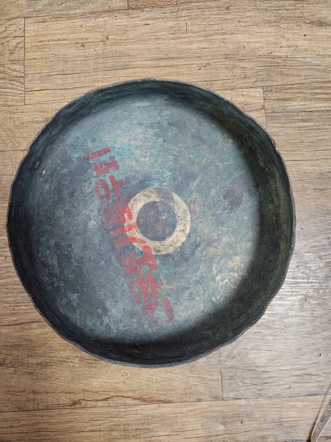 골동품  방짜 징(하자있음) 상품이미지2