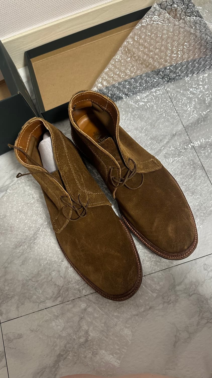 Alden 1493 스너프 스웨이드 처카 부츠 9.5 상품이미지1