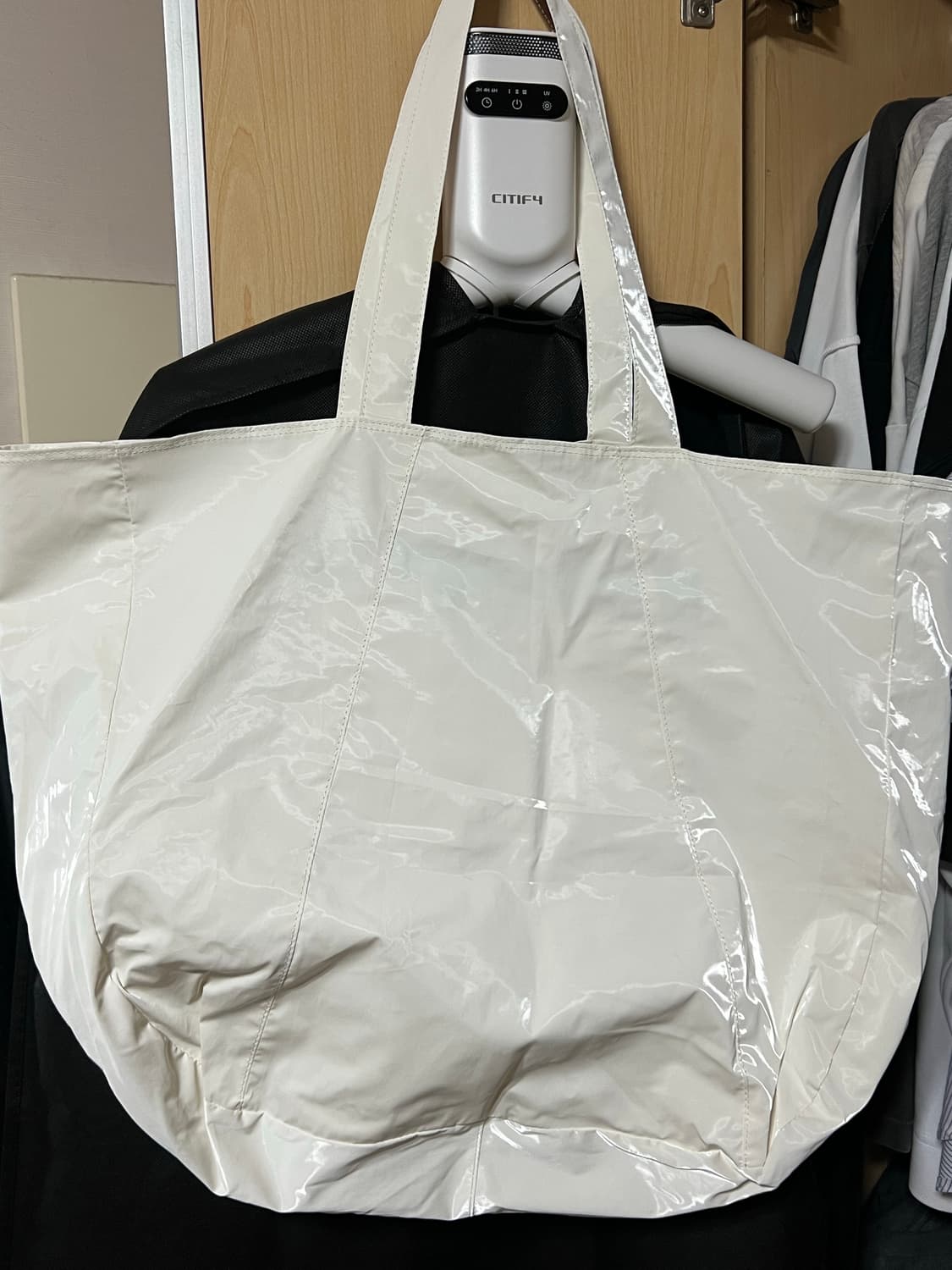 하아카이브 커버 숄더백 화이트 새상품 상품이미지2