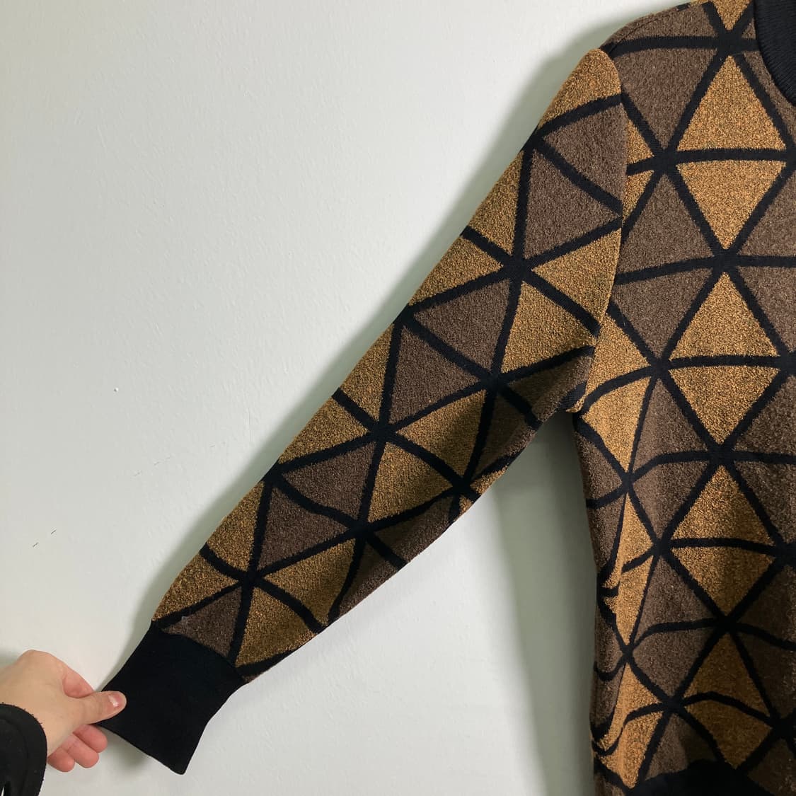 입생로랑 빈티지 울 니트 스웨터 M 상품이미지7