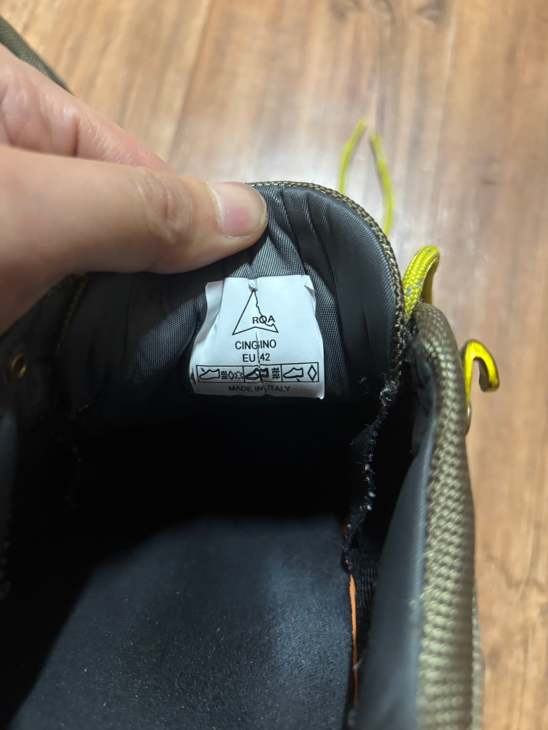 로아 신지노 스니커즈 세이지 그린 42사이즈 상품이미지5