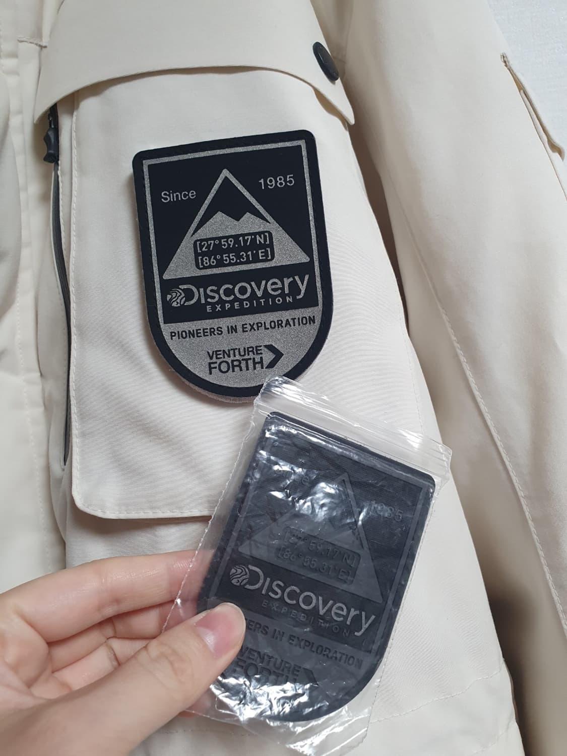 택포 디스커버리 패딩 구스다운 밀포드 라쿤퍼 110 상품이미지7