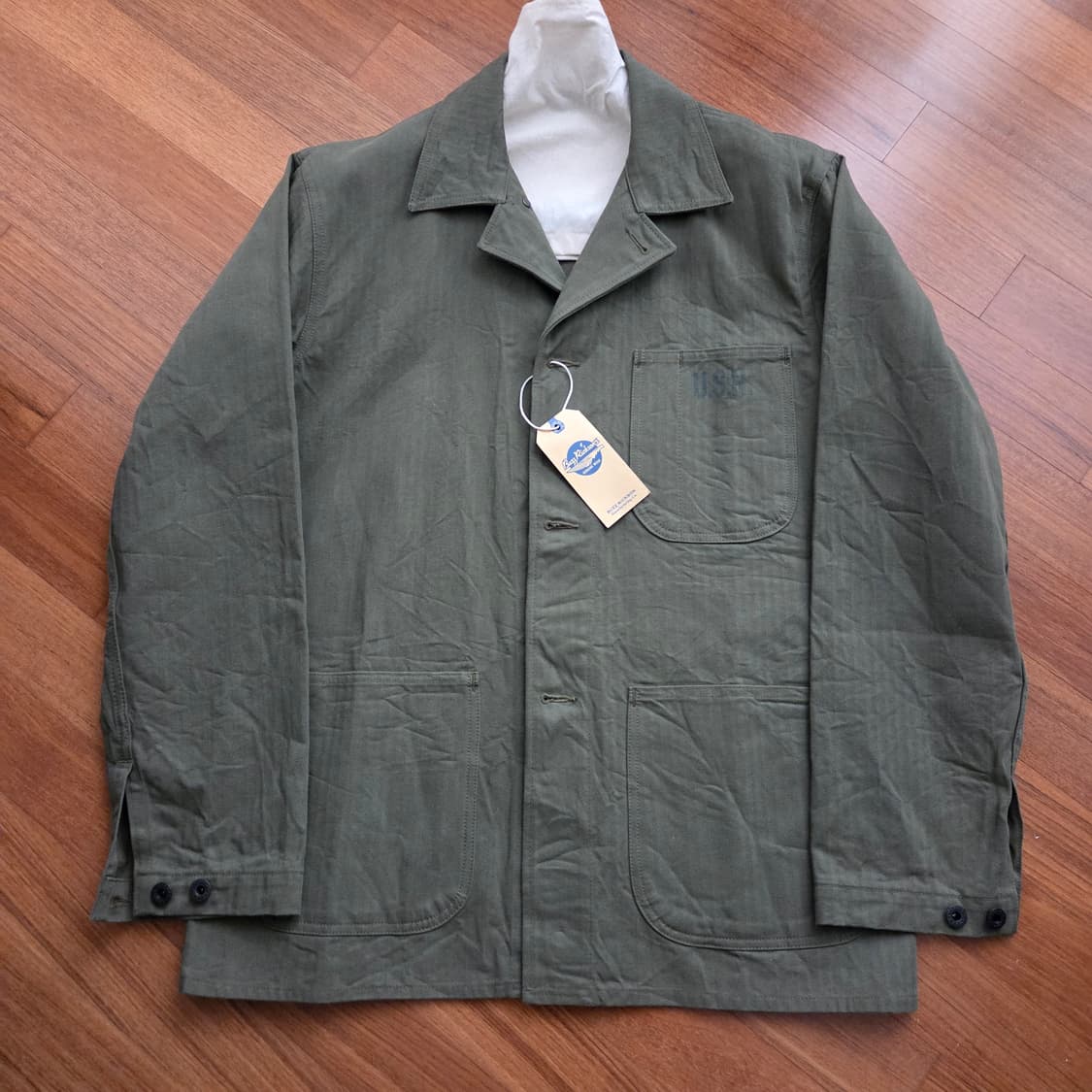 버즈 릭슨 N-3 유틸리티 자켓 올리브 40사이즈 상품이미지1