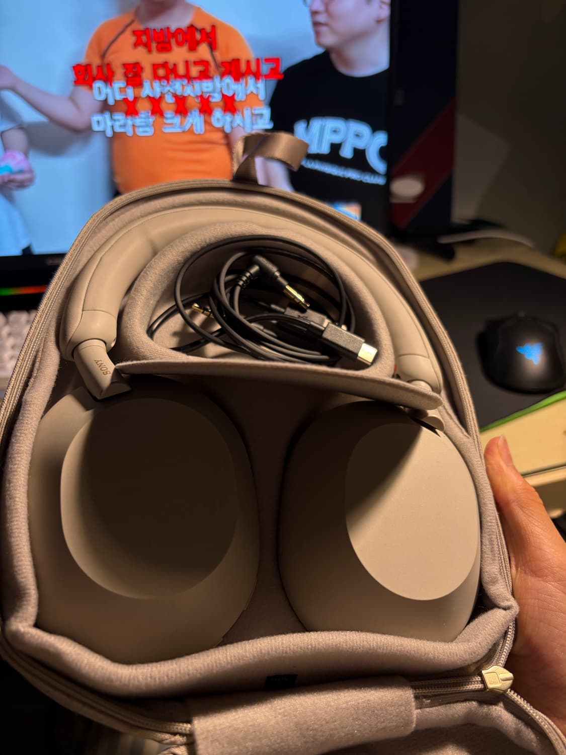 소니 WH-1000XM5 헤드셋 상품이미지6