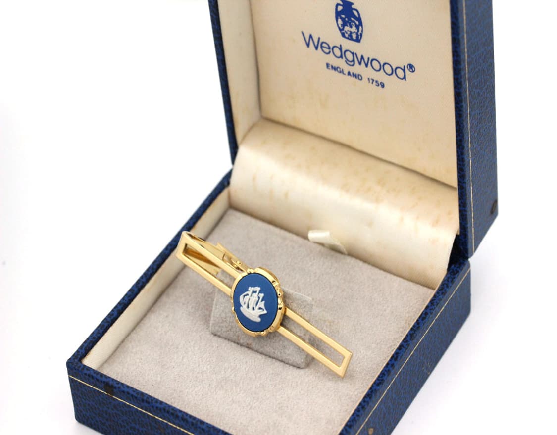 웨지우드 A등급 5.9cm 도자기 명품 넥타이핀 제스퍼 상품이미지1