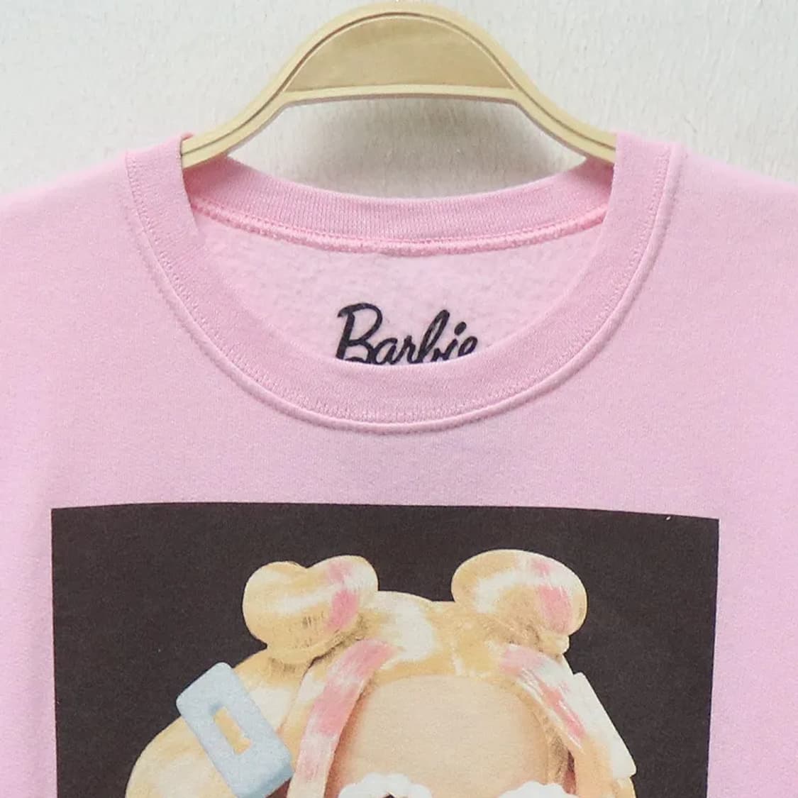 바비 딸기우유 프린팅 맨투맨 63253 상품이미지5