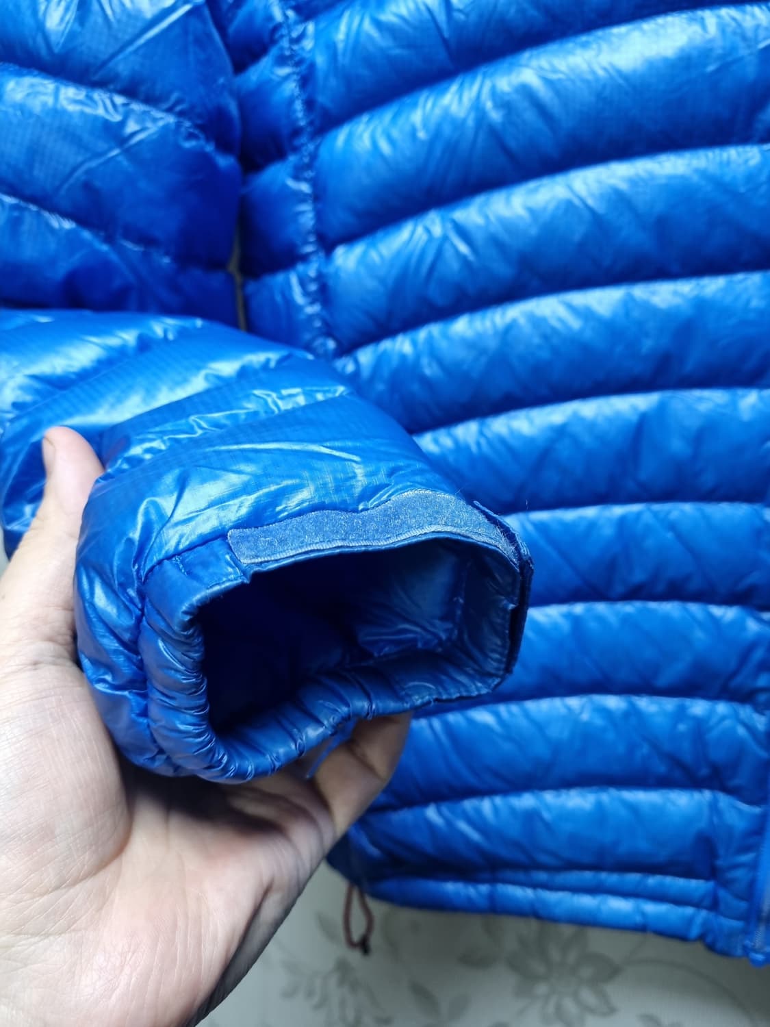 [남95~100] 노스페이스 써밋 블루 경량패딩800 상품이미지6