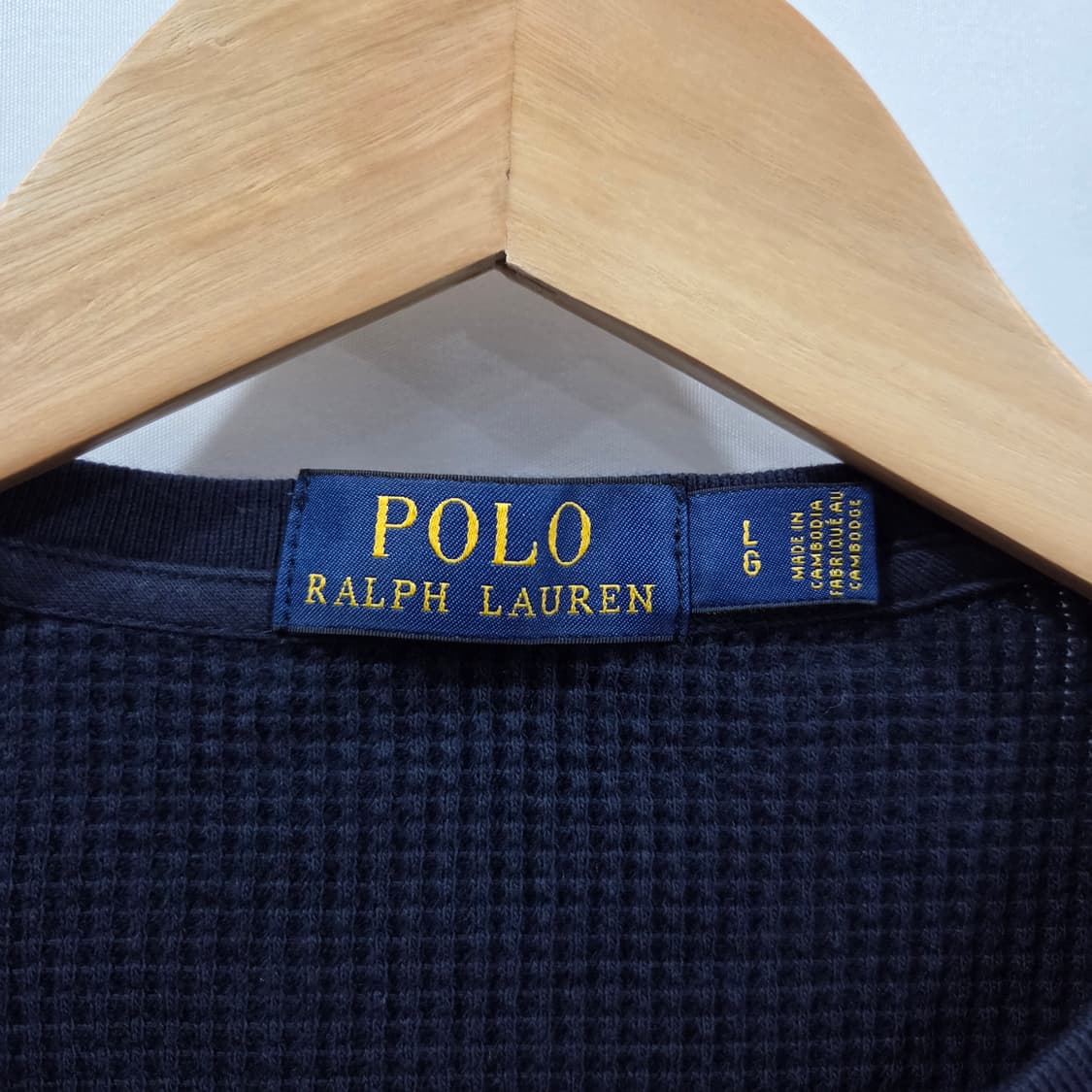 폴로랄프로렌 와플 롱슬리브 L  상품이미지3