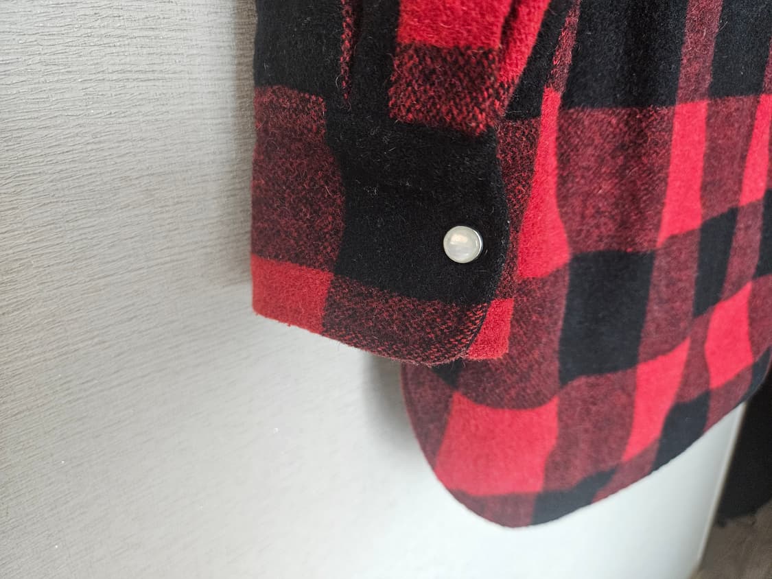 베트멍(Vetements) 2018 F/W 컬렉션 오버핏 체크 셔츠 자켓 상품이미지6