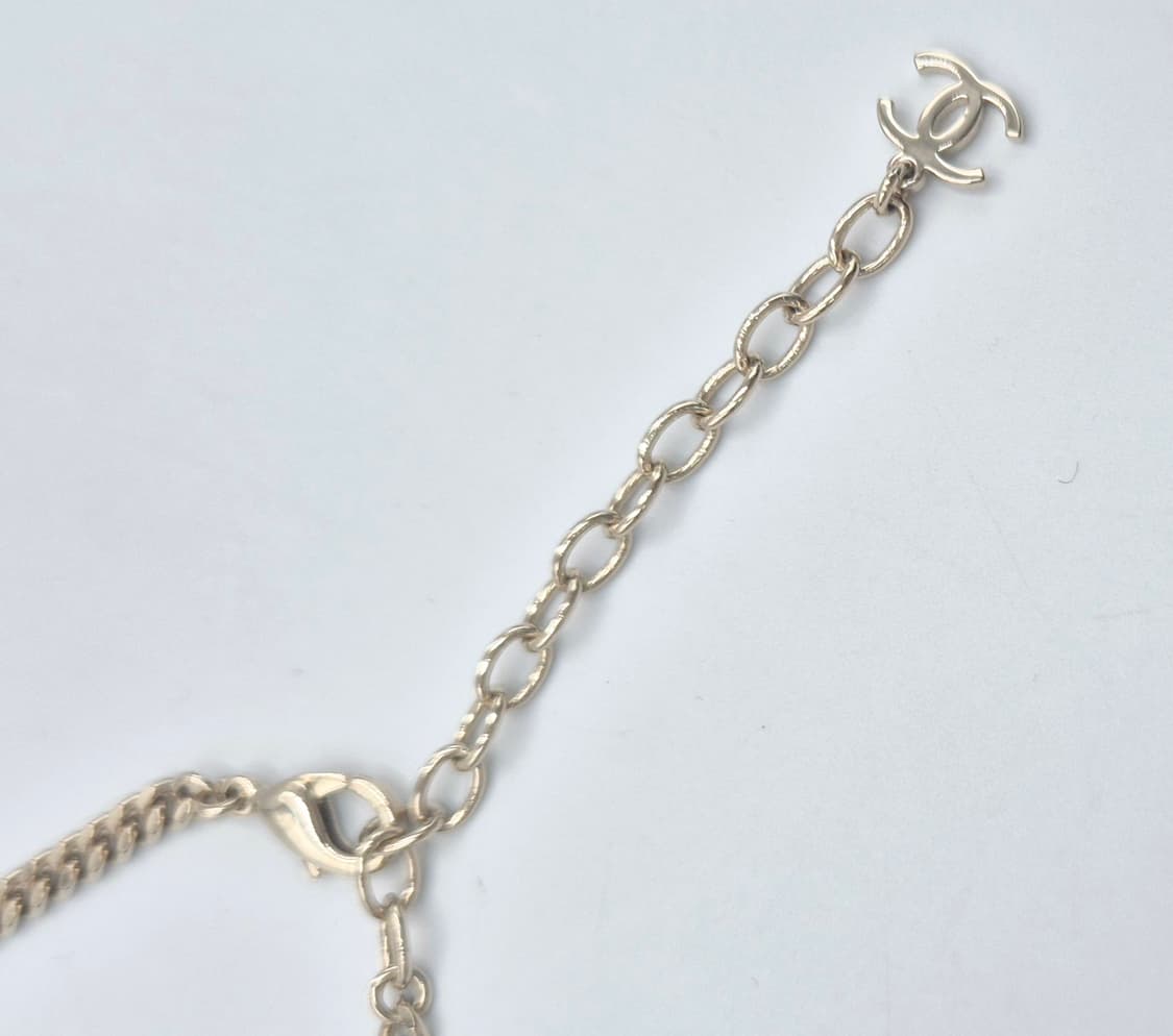 샤넬 하트 진주 목걸이 상품이미지7