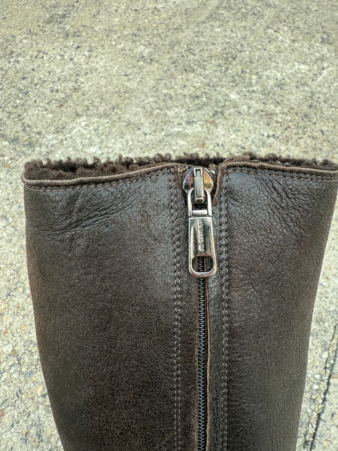 질샌더 레더 부츠 상품이미지6