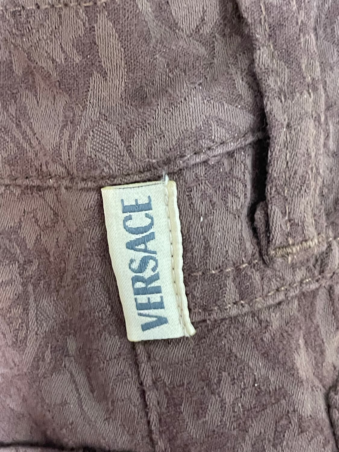 베르사체 여성 브라운 팬츠 상품이미지3