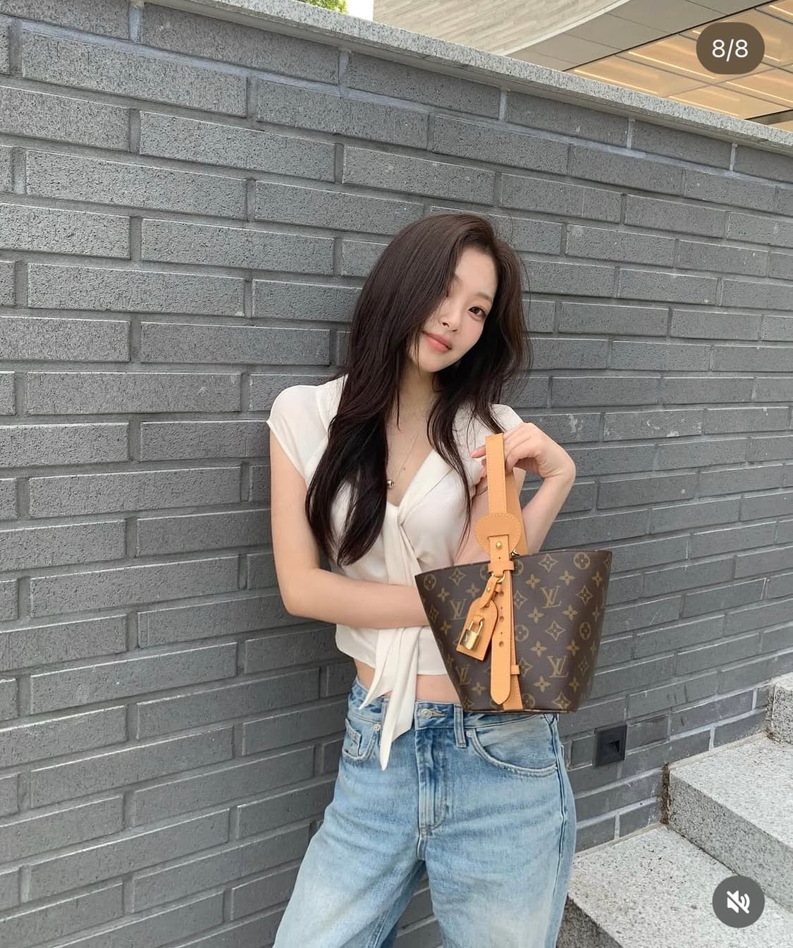 킨더살몬 보우타이 블라우스 크림  상품이미지3