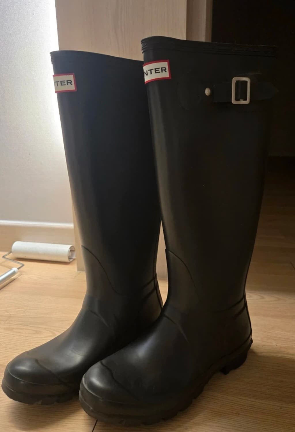  헌터 오리지널 톨 레인부츠 블랙 UK4 상품이미지1