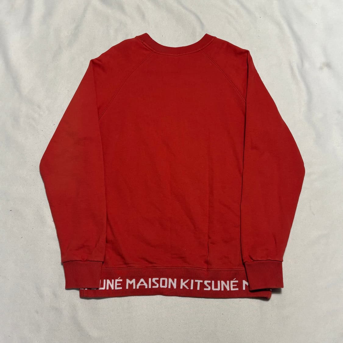 M 매종키츠네 폭스헤드 맨투맨 상품이미지3