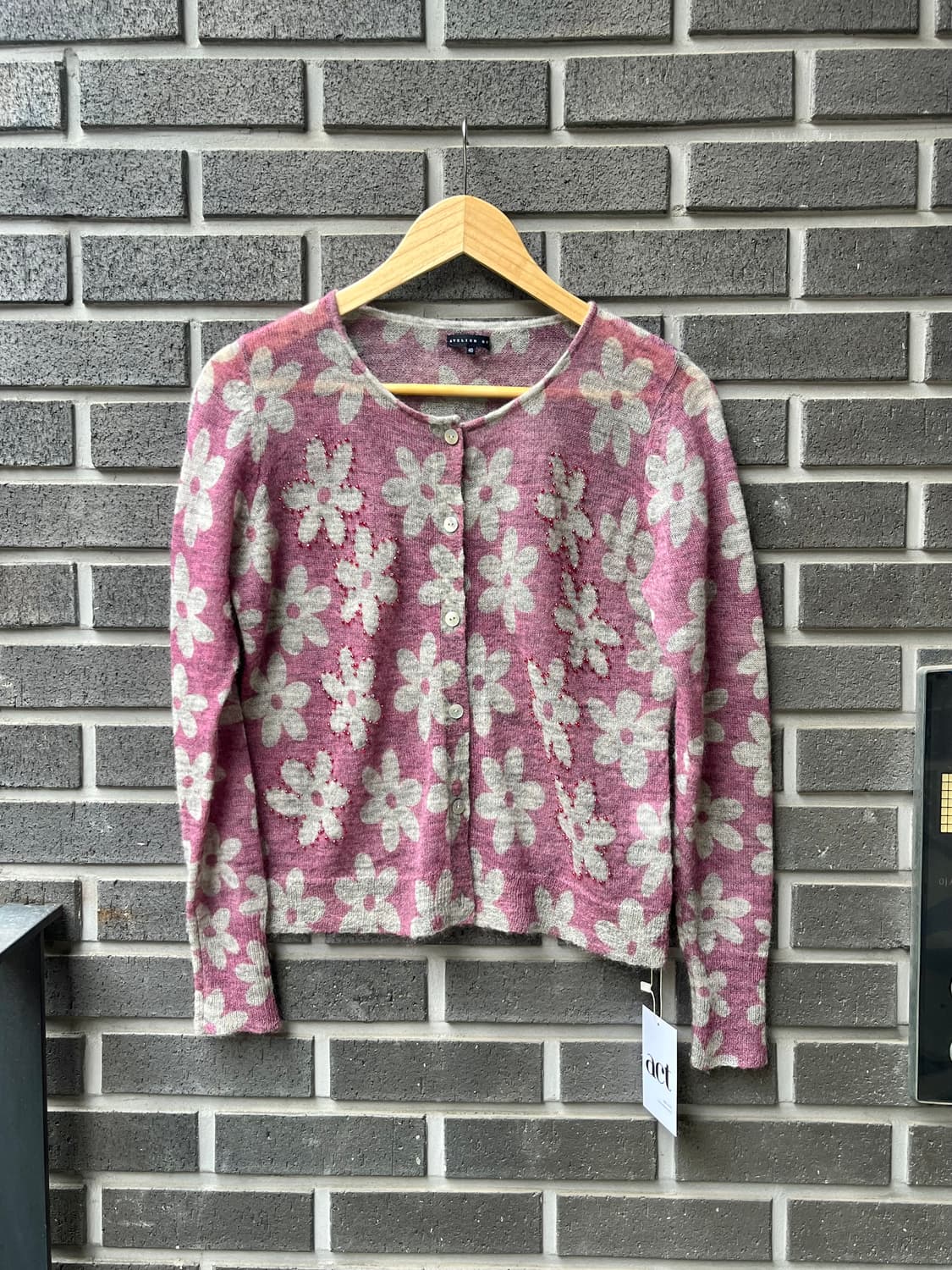 ATELIER SIX 플로럴 가디건 상품이미지1