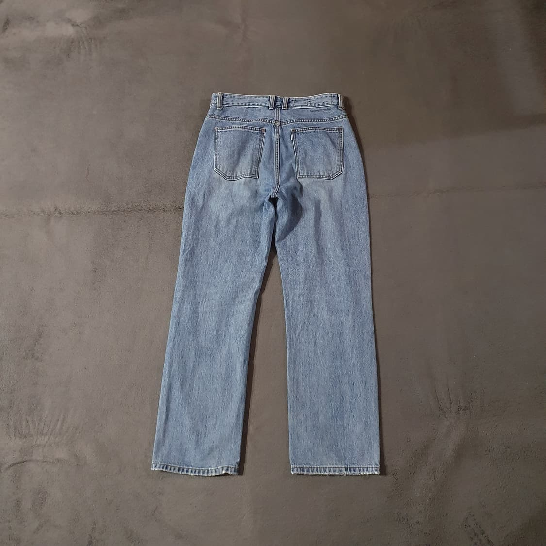 유스 스트레이트 데님 M 미디엄블루 상품이미지5