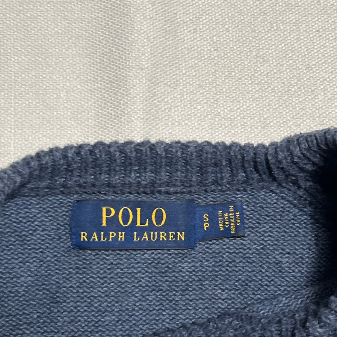 S 폴로랄프로렌 블루 코튼 니트 상품이미지4