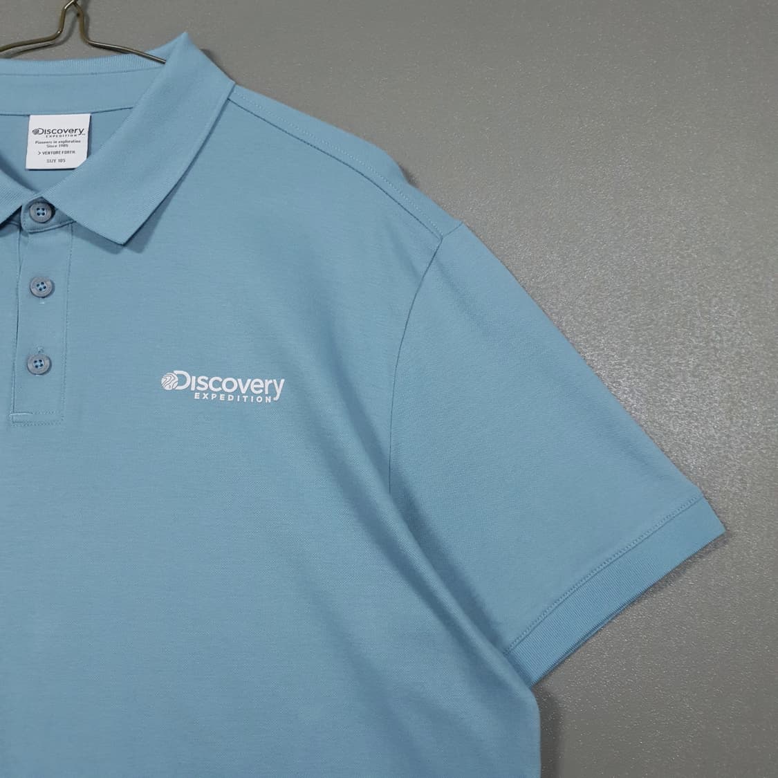 디스커버리 최신형 25ss 프리미엄 리갈가공 반팔 카라티 폴로 셔츠 XL 상품이미지4