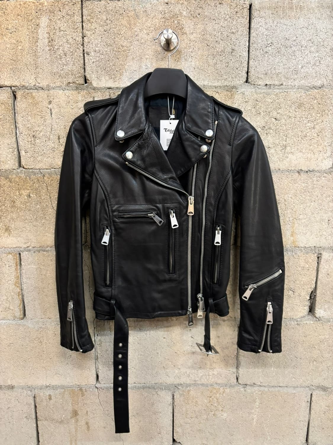 [S] R13 2022 Leather Biker Jacket 상품이미지1