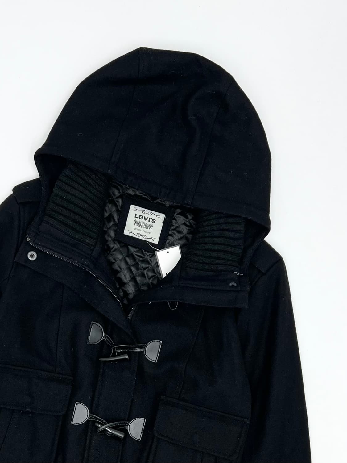 리바이스 후드 울 더플 숏 자켓 상품이미지2