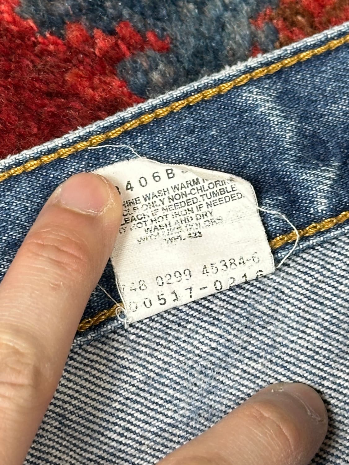 90's 빈티지 리바이스 517 부츠컷 상품이미지10