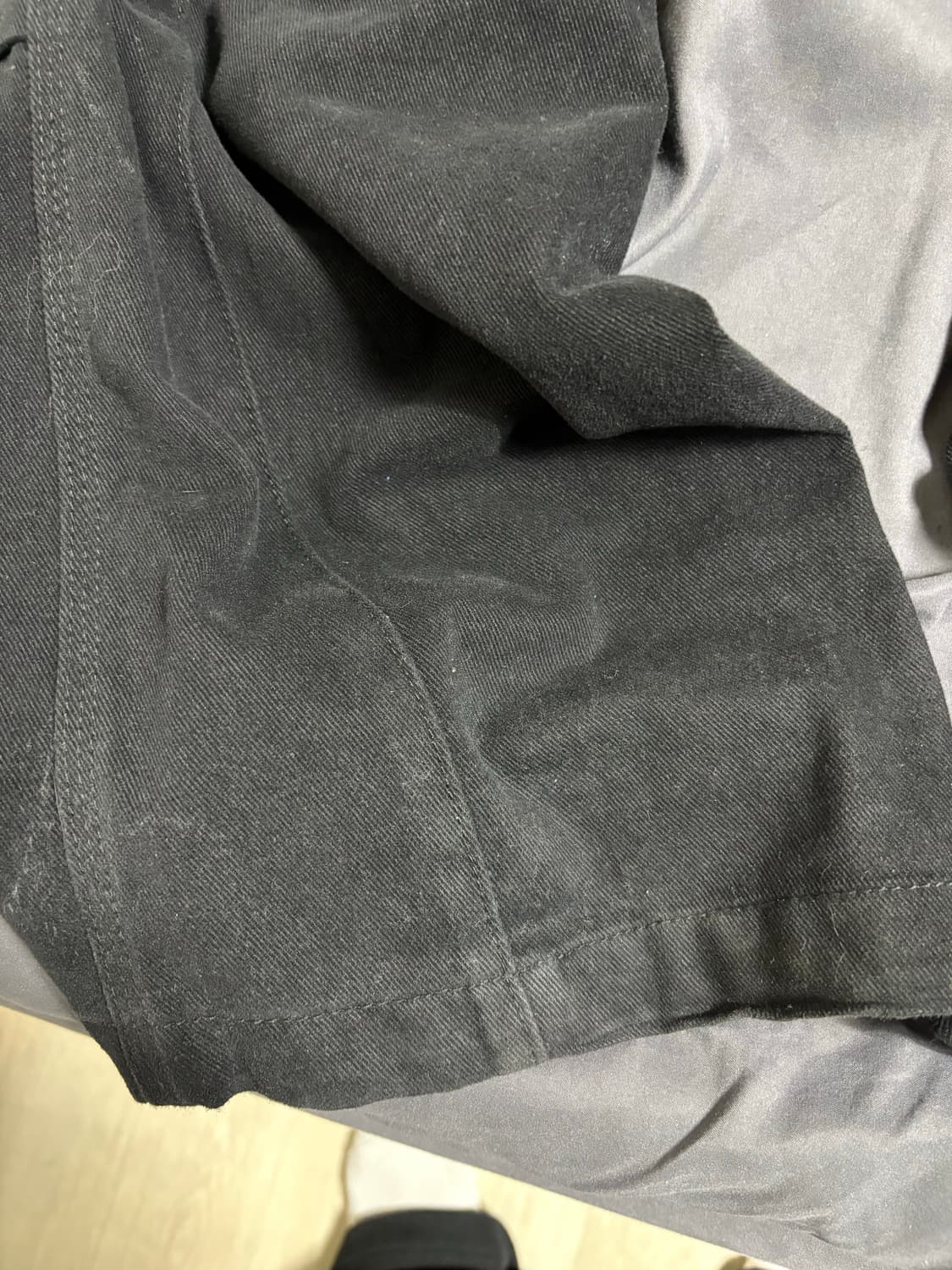 플라스틱 프로덕트 지퍼 팬츠 L 상품이미지3