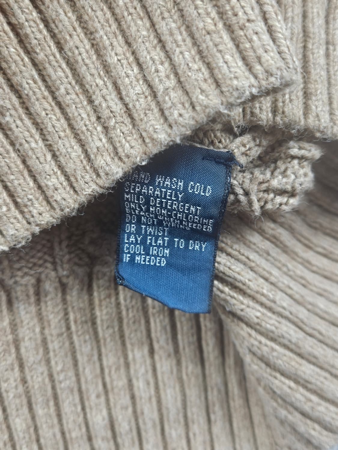 폴로랄프로렌 터사 실크 케이블 니트 베스트 ( L ) / 11599 상품이미지10